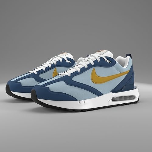 Air Max Dawn Particle Grey PBR Low-poly 3D model