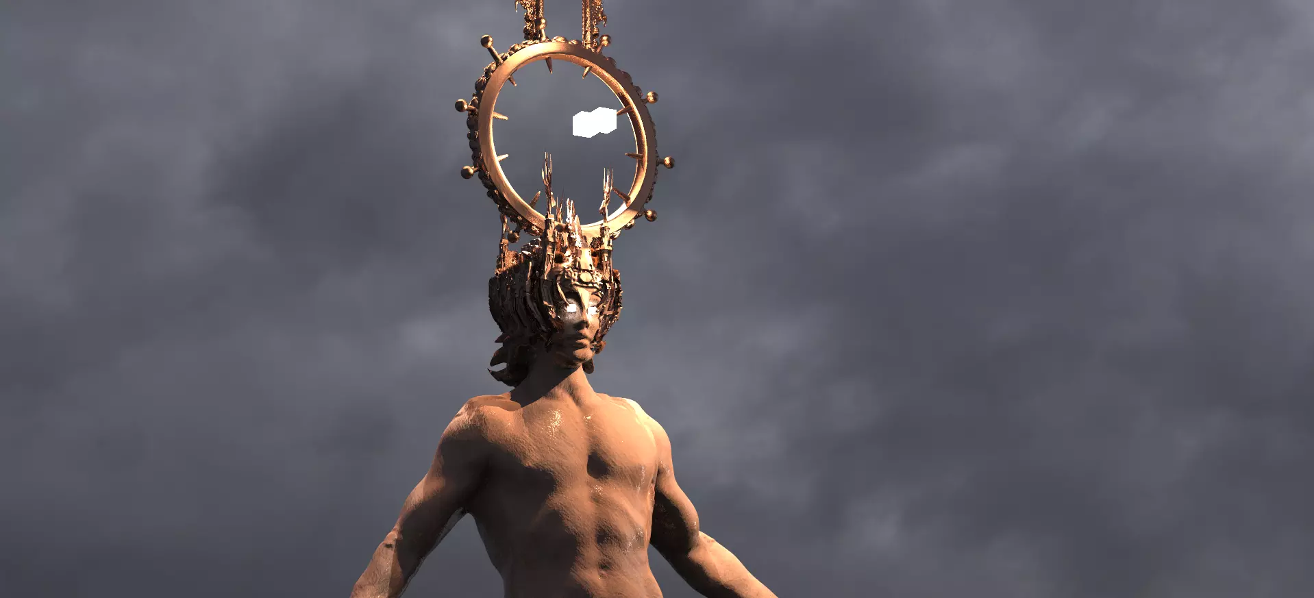 Devine Kingdom Archway Angel 3D model_0