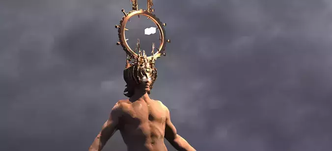 Devine Kingdom Archway Angel 3D model