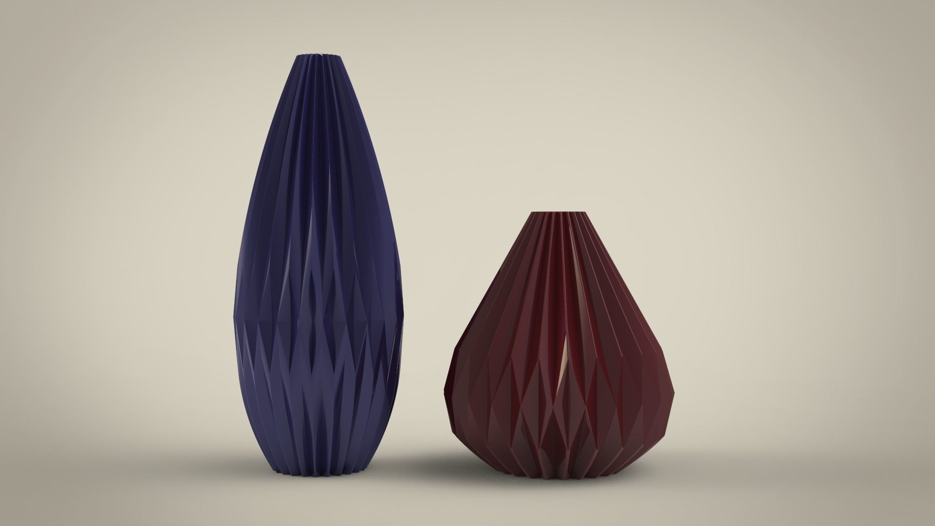 Geometric Candle for silicone mold  3D print model_5