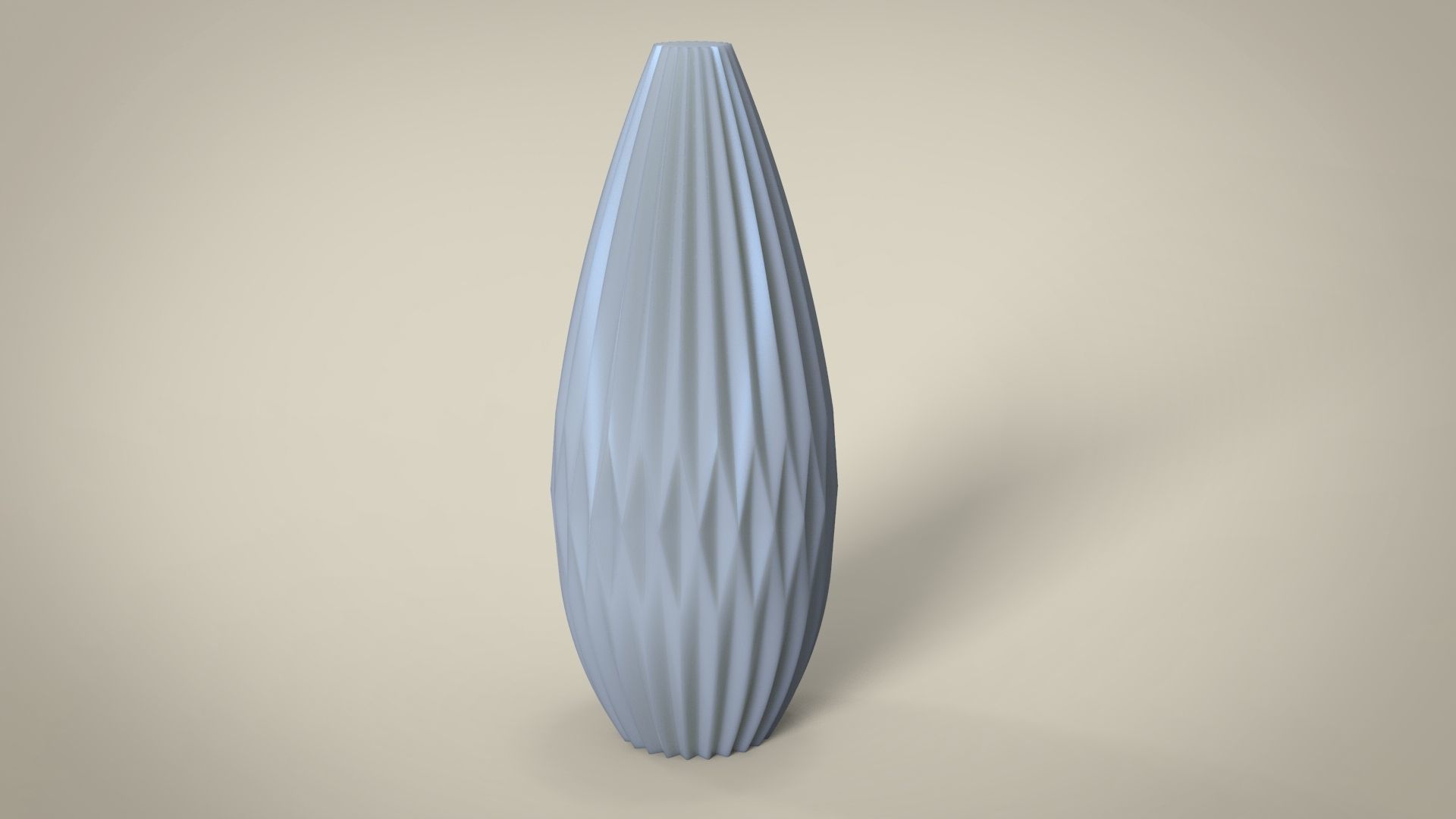 Geometric Candle for silicone mold  3D print model_1