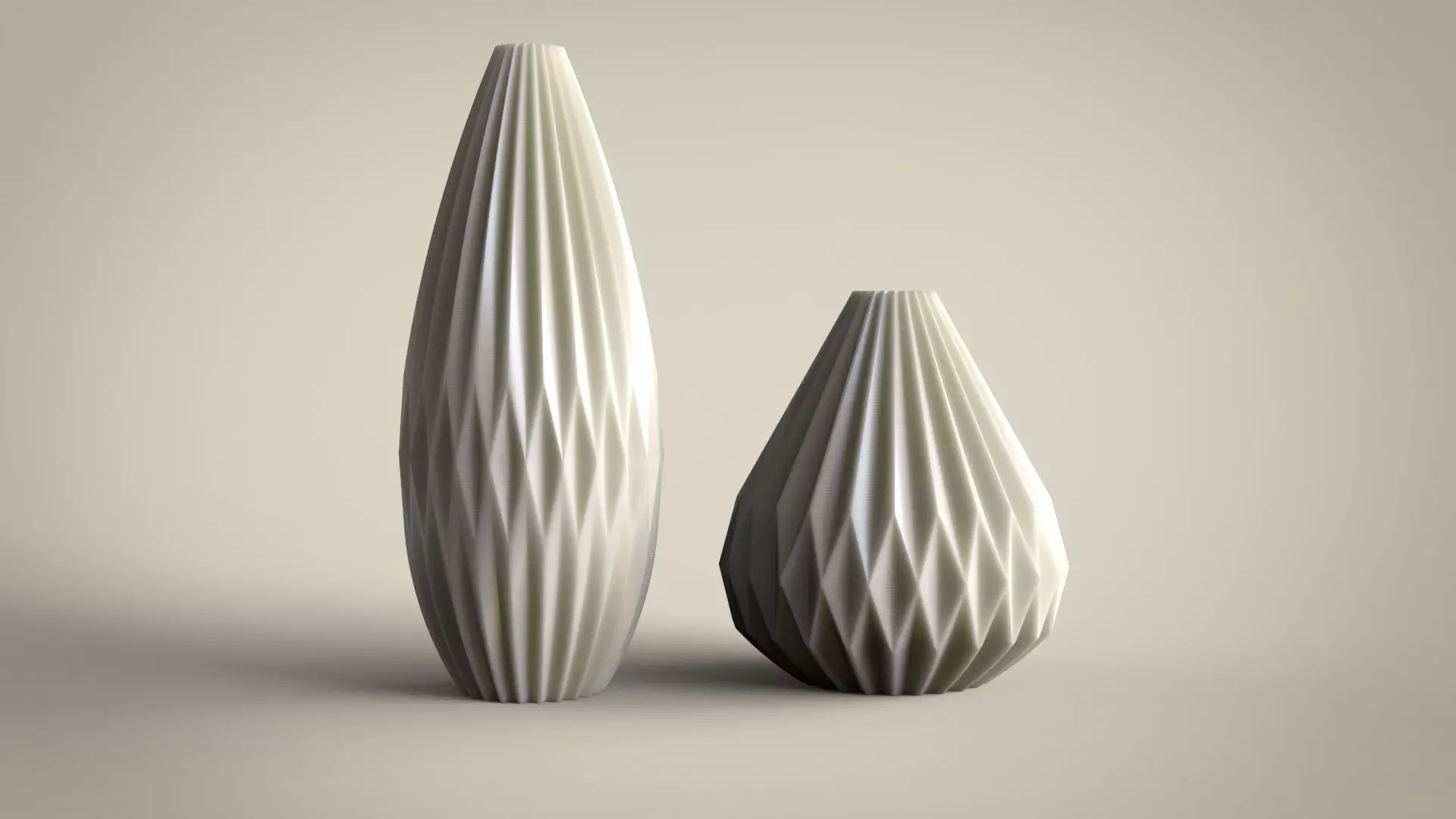 Geometric Candle for silicone mold  3D print model_0