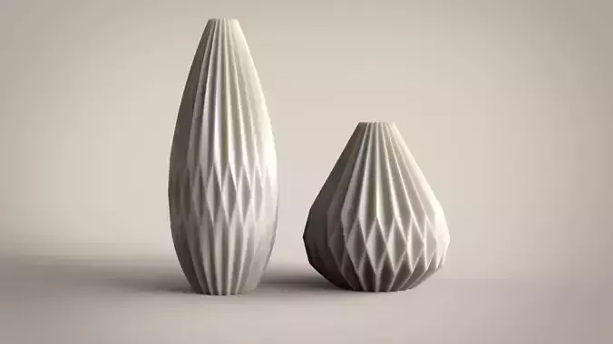 Geometric Candle for silicone mold  3D print model
