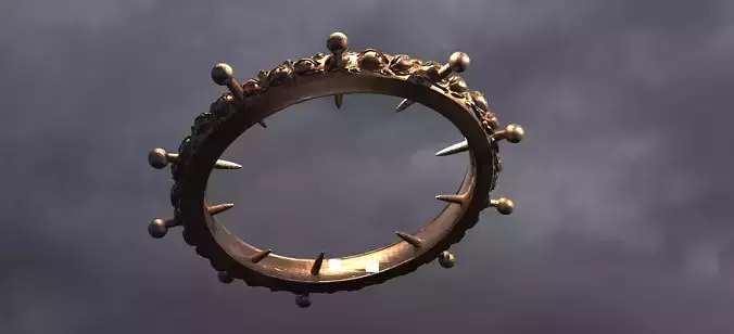 Dark Angel Wheel Spikes  3D model