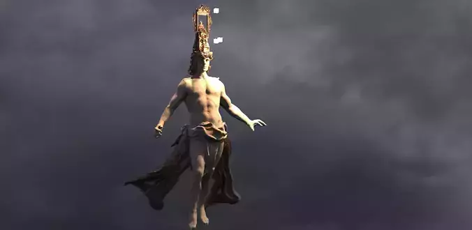 Devin Kingdom Philosopher 3D model