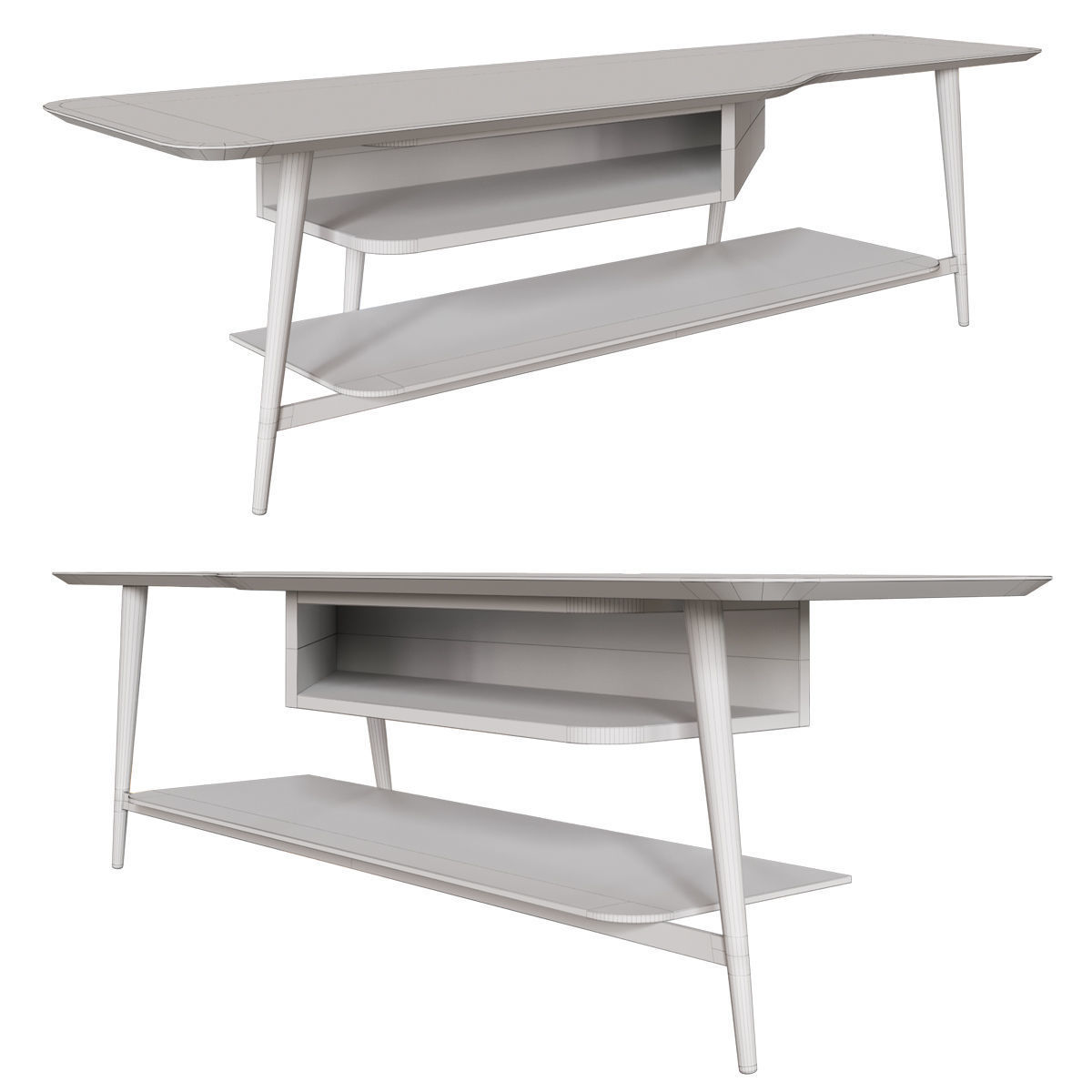 Roche Bobois Octet TV Unit 3D model_5