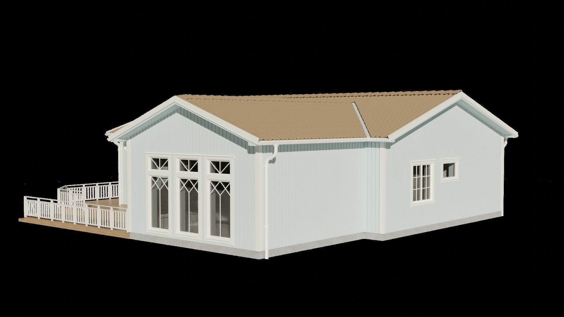 Nordic House 3D model_11