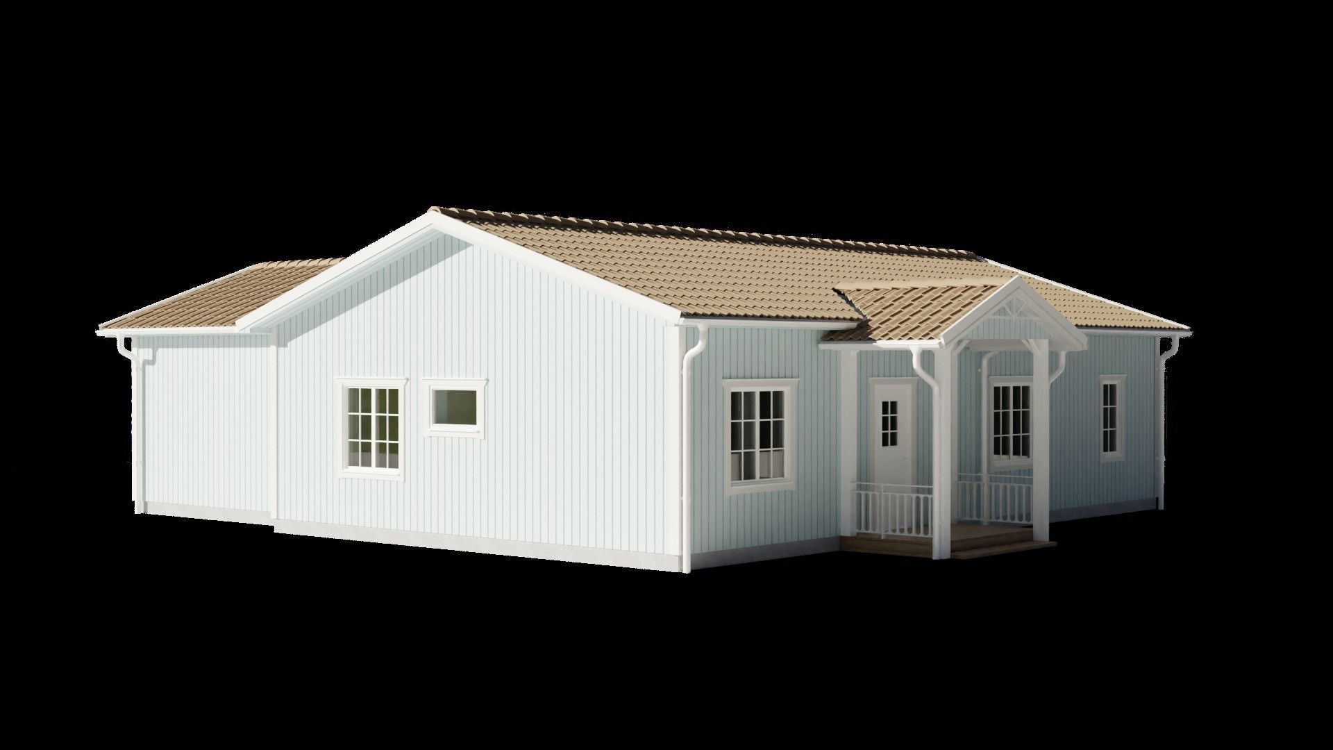 Nordic House 3D model_10