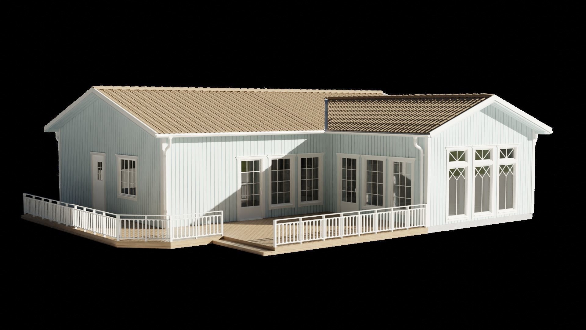 Nordic House 3D model_12