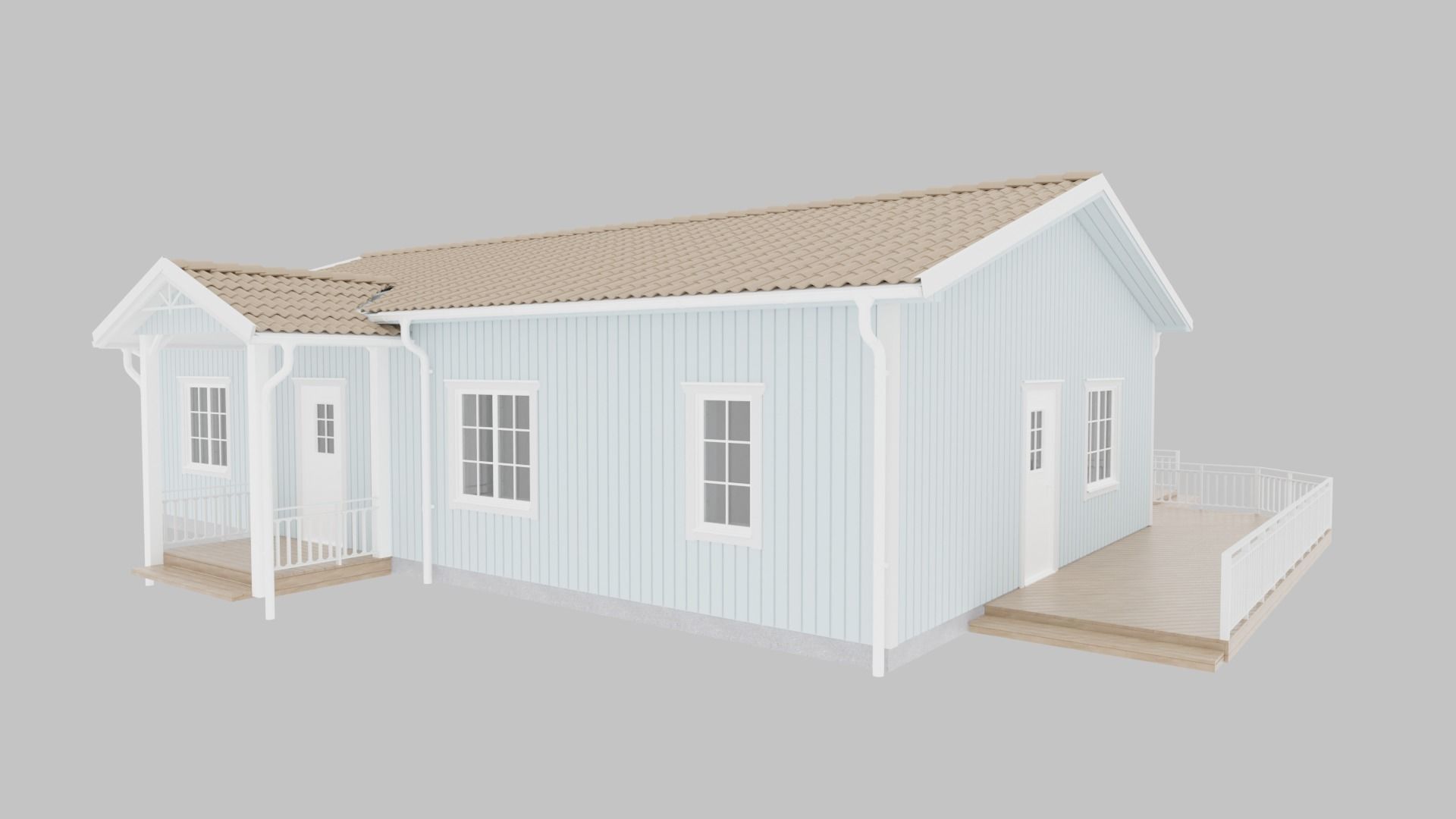 Nordic House 3D model_16