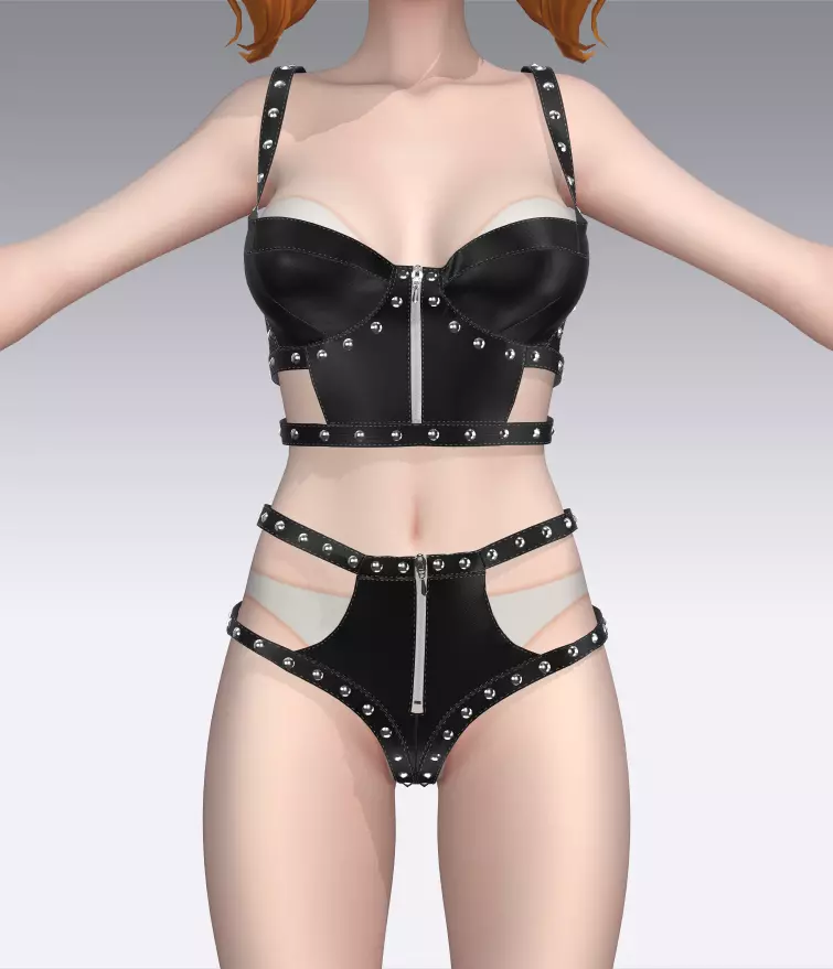 Underwear 2 3D model