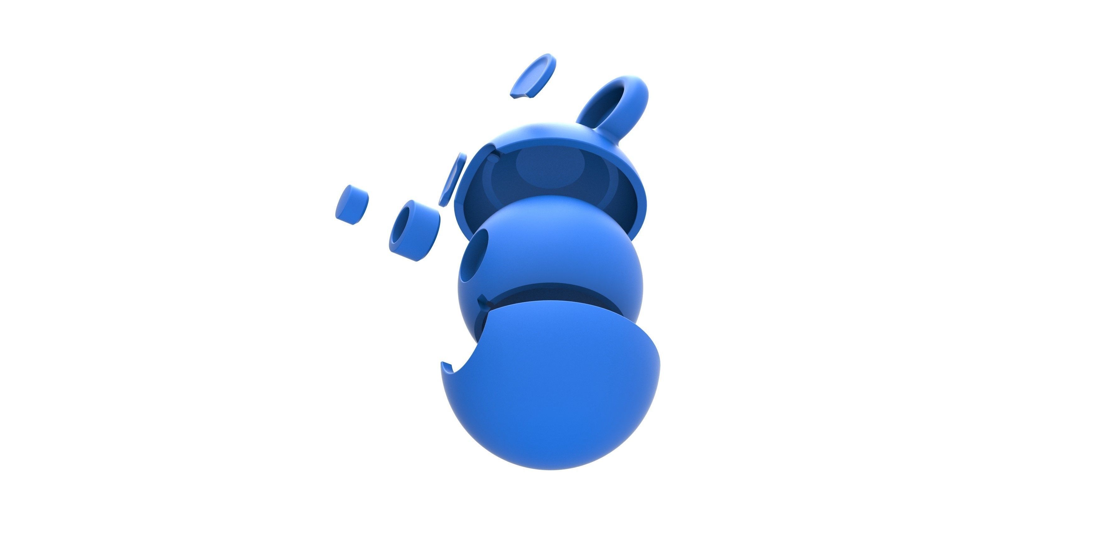 Marill orb 3D print model_17