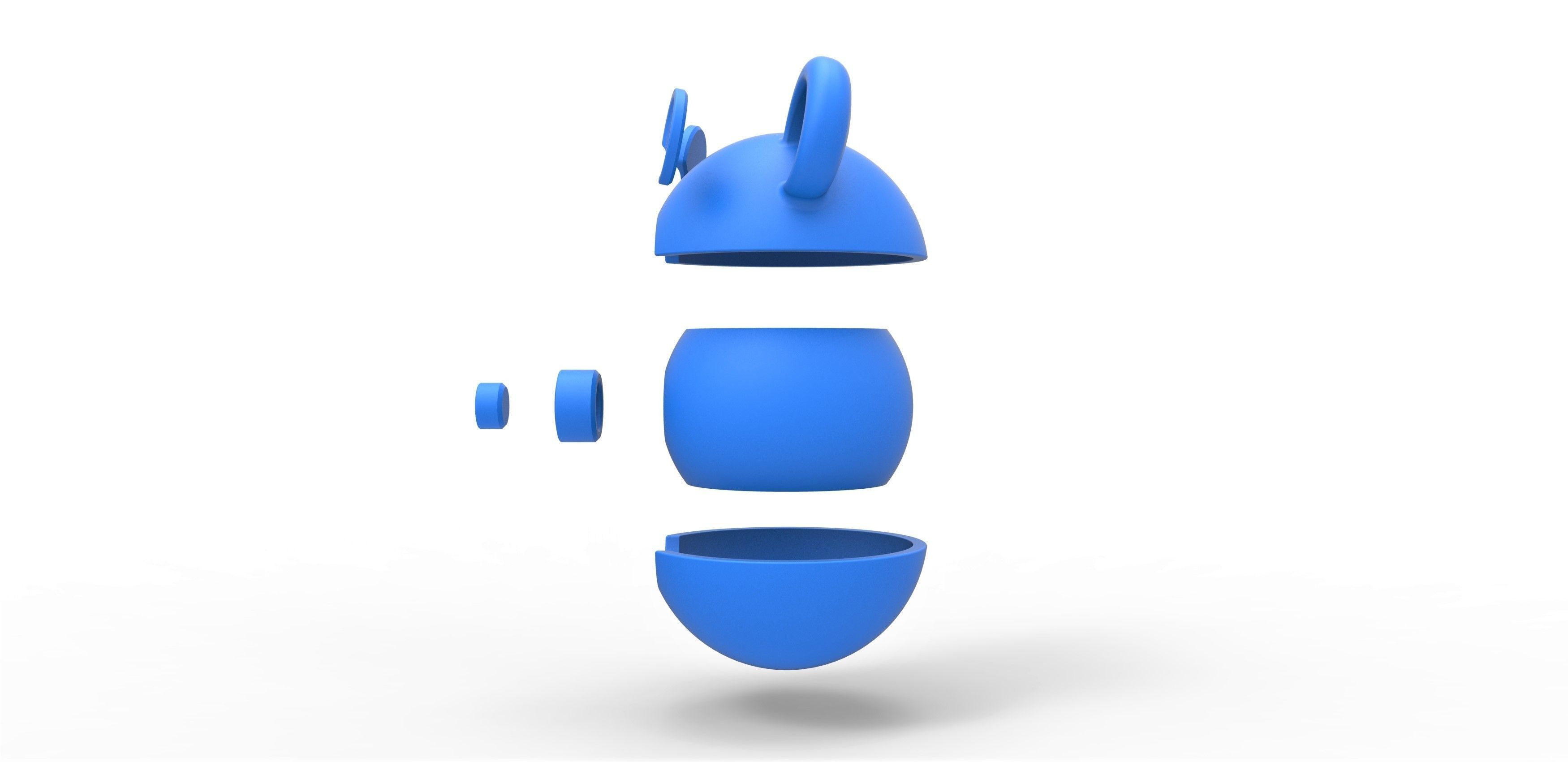 Marill orb 3D print model_19