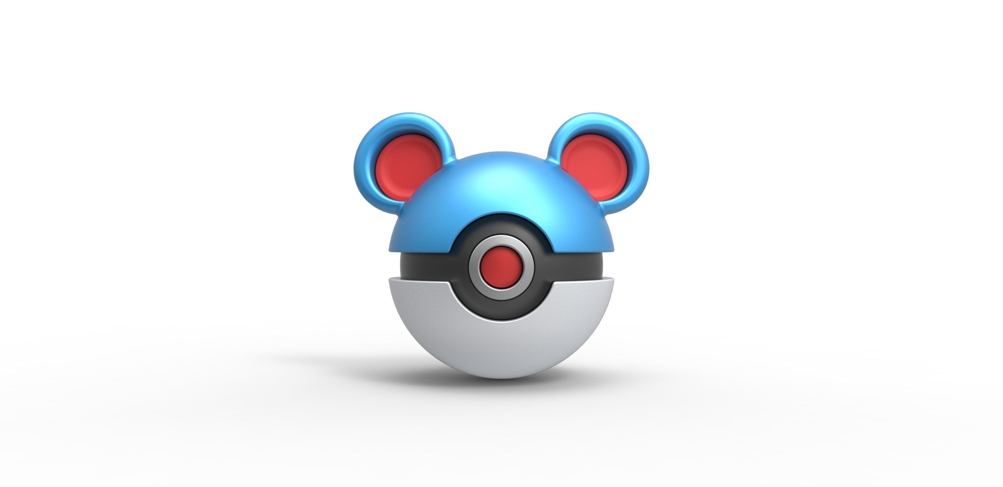 Marill orb 3D print model_2