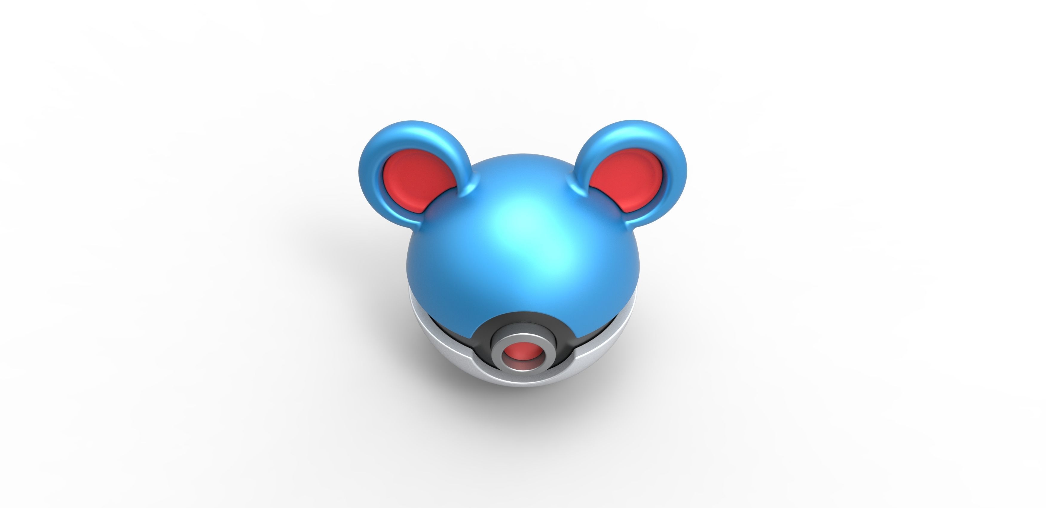 Marill orb 3D print model_3