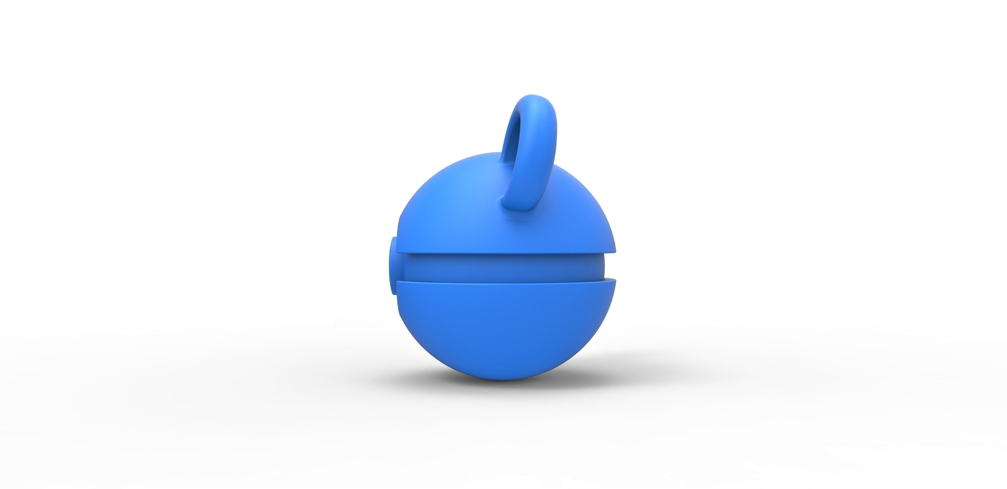 Marill orb 3D print model_14