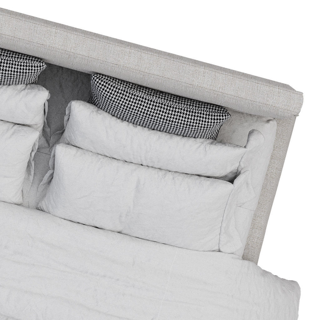 2D Floor Plan Furniture - Top View PSD - MORE than 300 cutouts 3D model_3