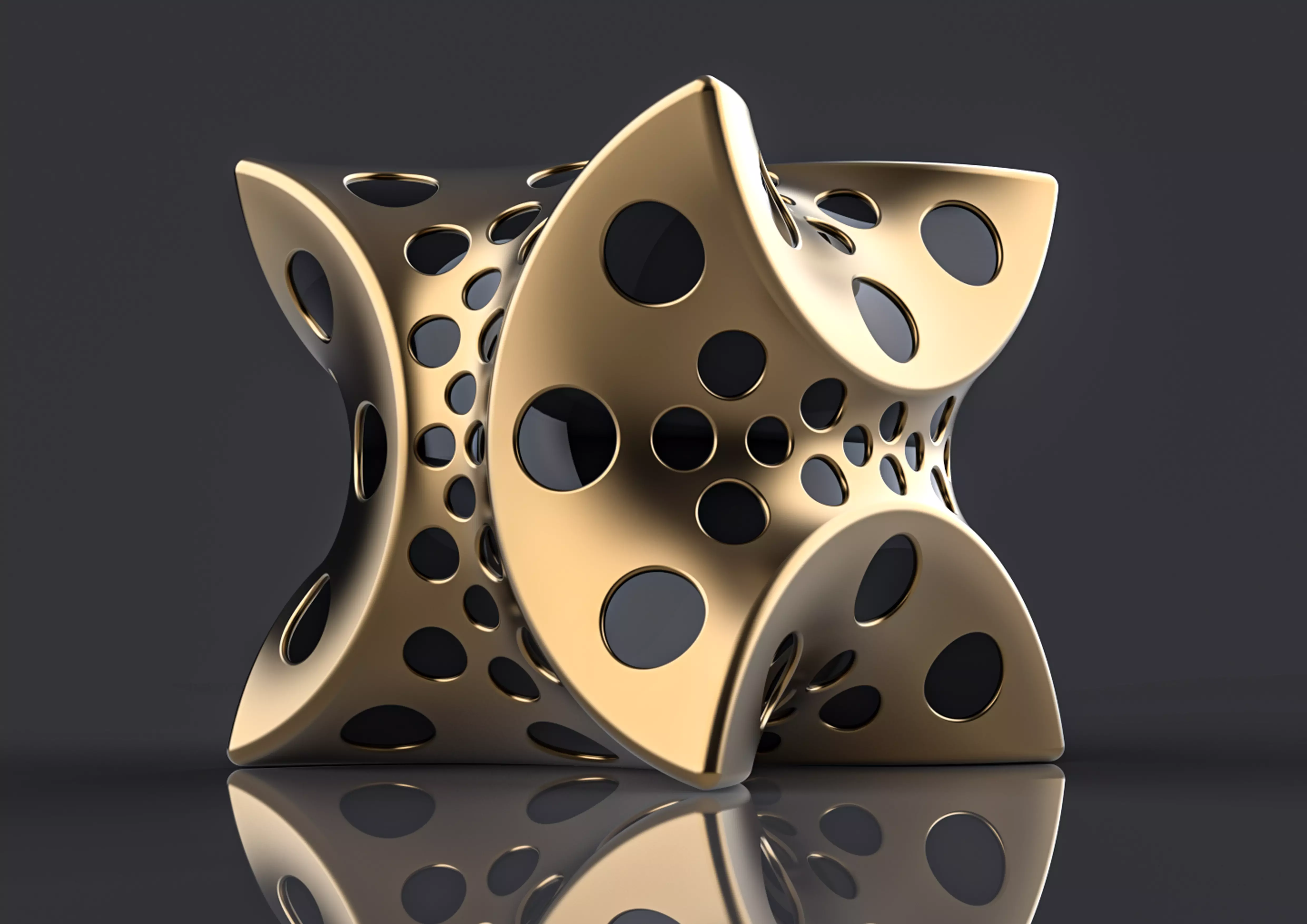 cubic dice 3D print model_0