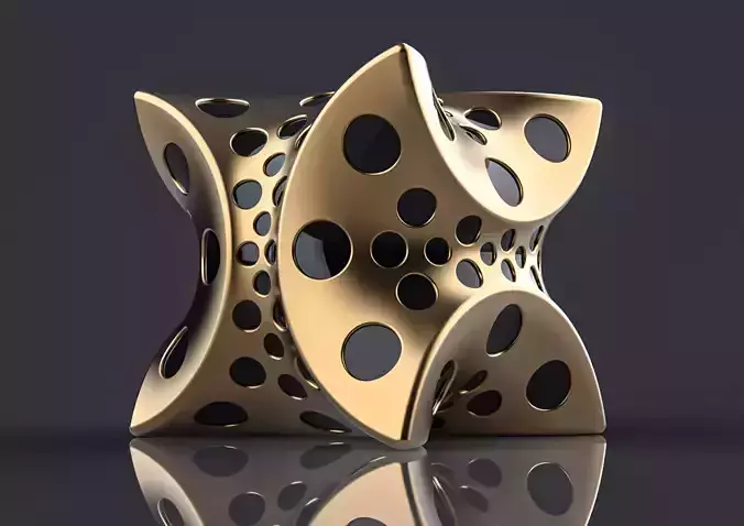 cubic dice 3D print model