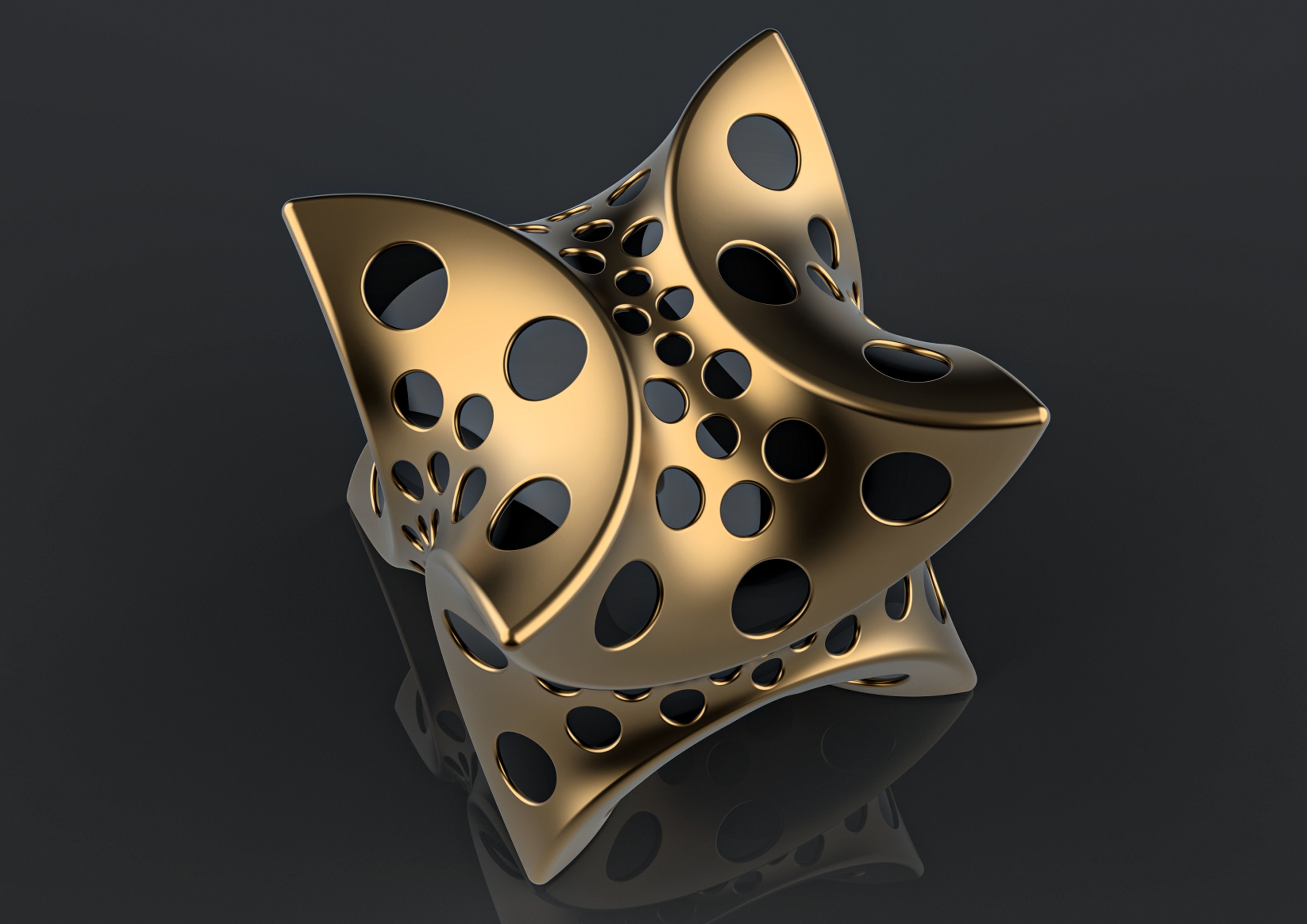 cubic dice 3D print model_1