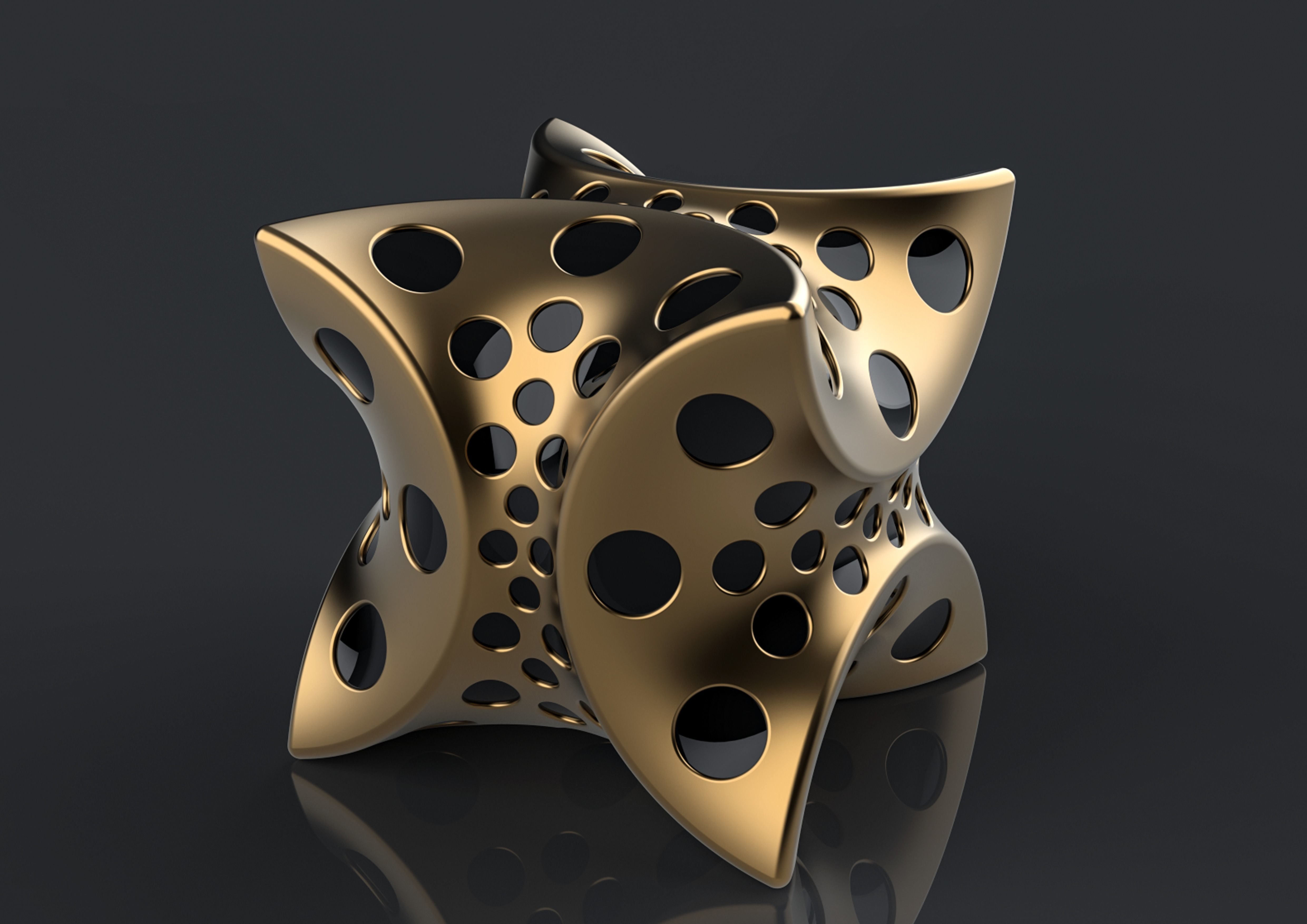 cubic dice 3D print model_2