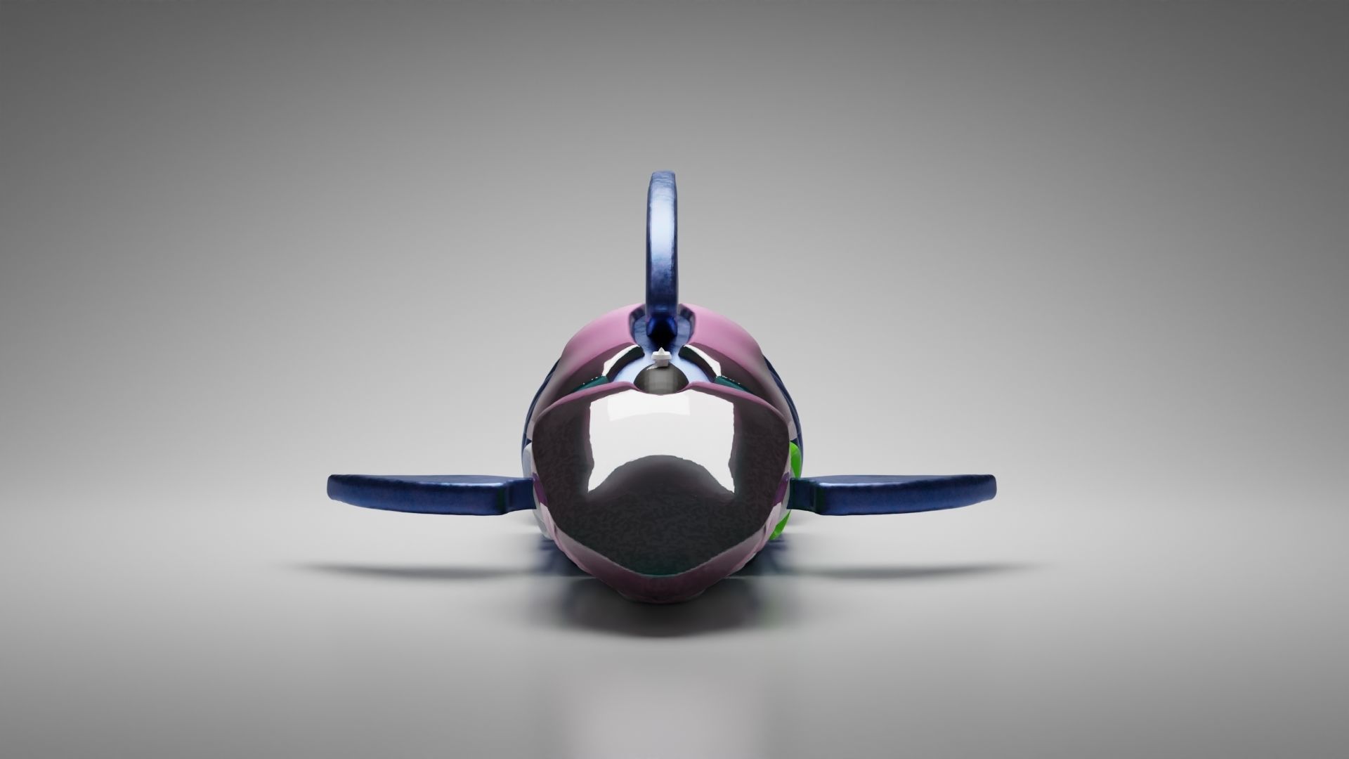 Mecha-Shark articulated to 3D print 3D print model_1