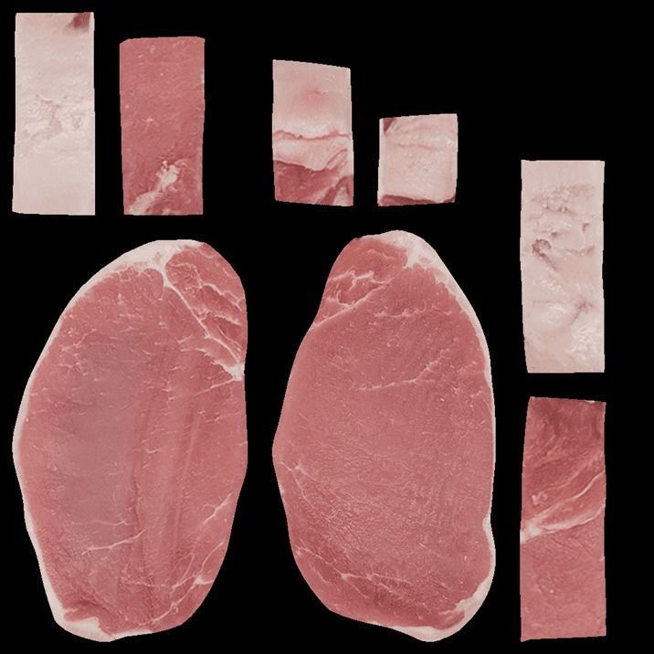 Pork Chops Package 3D model_9