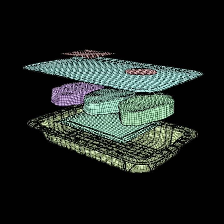 Pork Chops Package 3D model_8