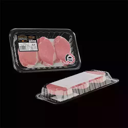 Pork Chops Package 3D model