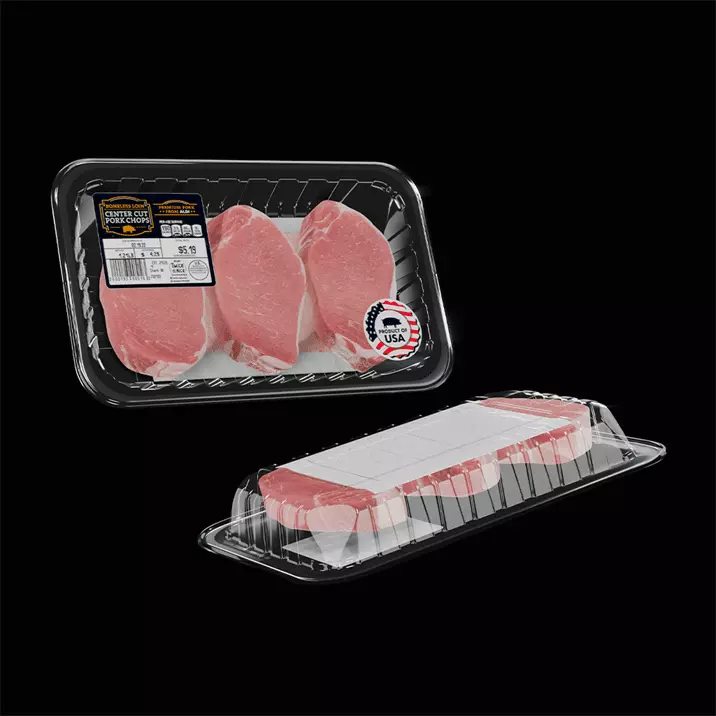 Pork Chops Package 3D model_0