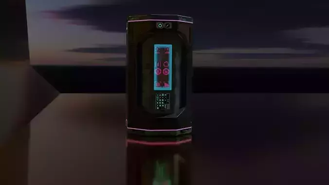 Futuristic Portable Mini Power Station