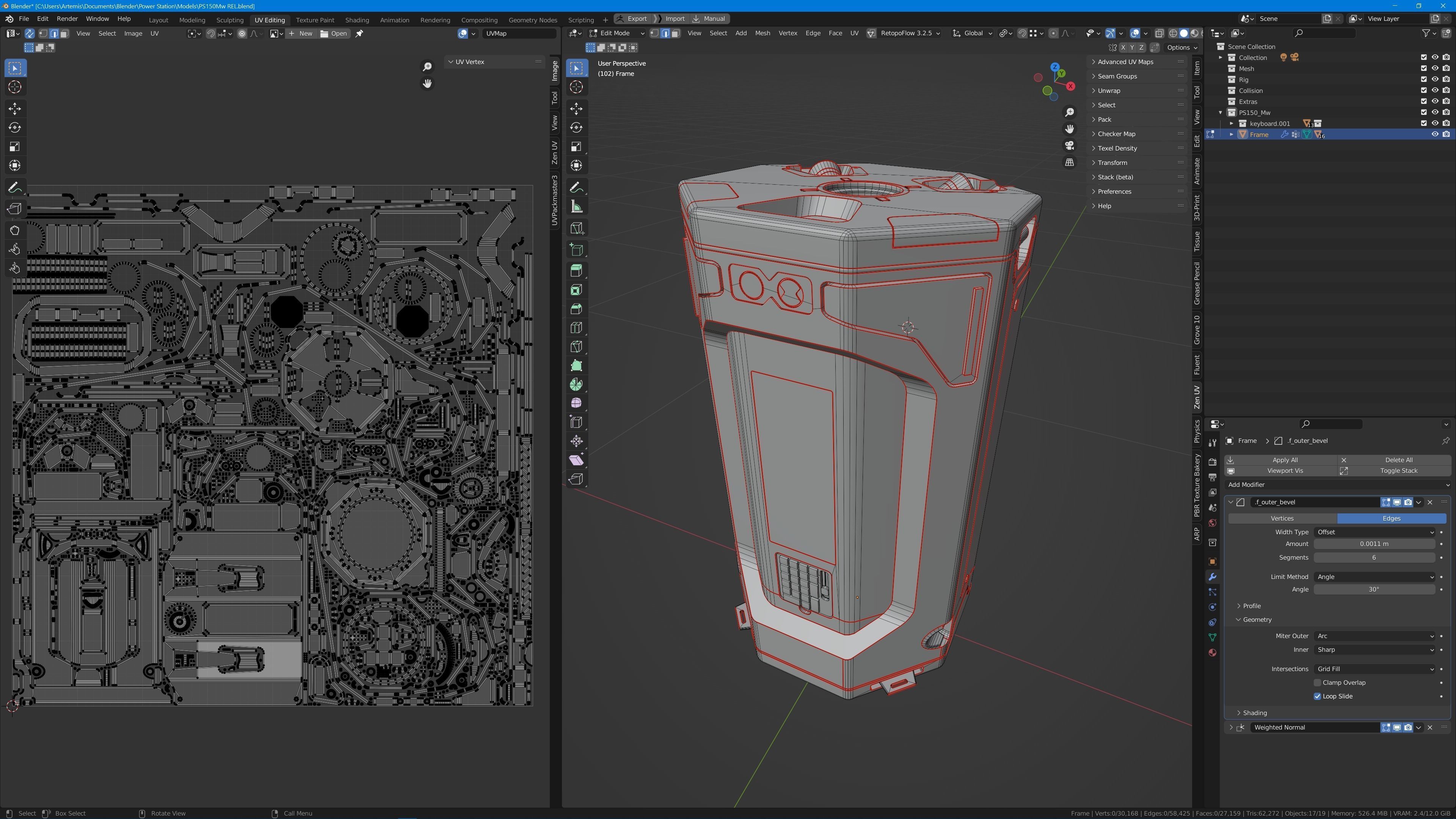 Futuristic Portable Mini Power Station 3D model_12