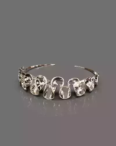 Modern style cuff bracelet