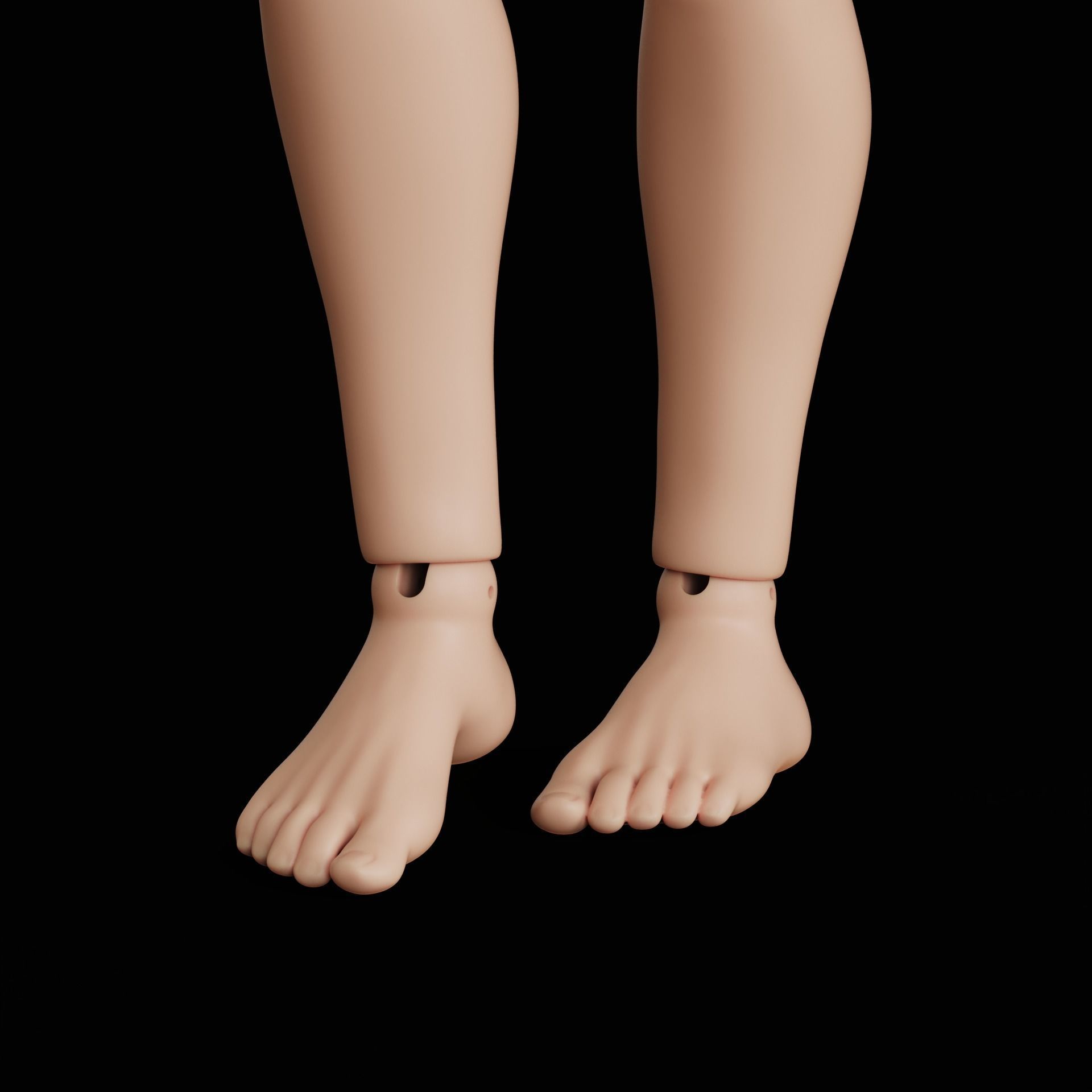 BJD doll Magna 20cm 3D print model_4