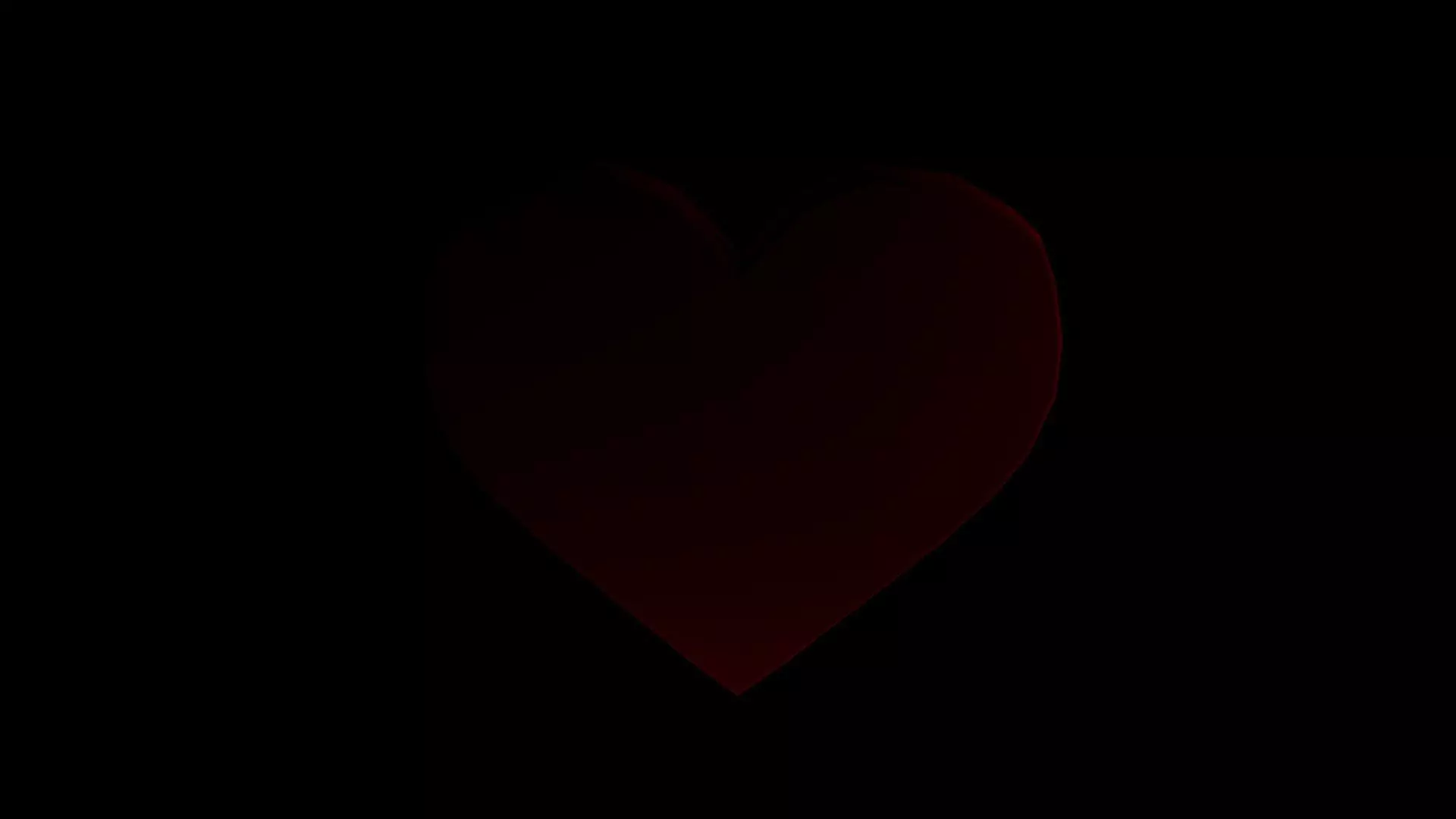 Low Poly Heart Low-poly 3D model_0