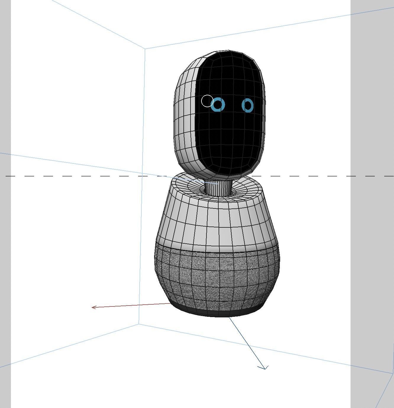 Smart Robot 3D model 3D model_1