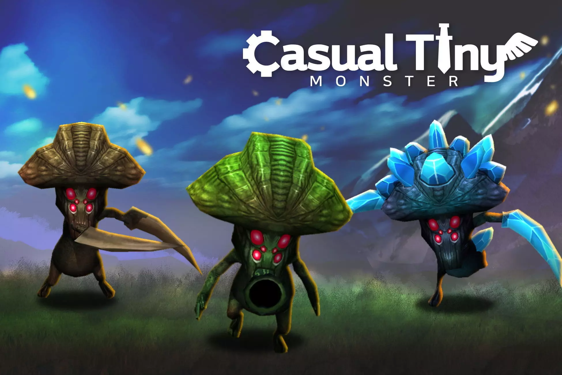 Casual Tiny Monster - Alien Pack Low-poly 3D model_0