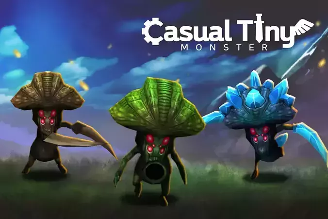 Casual Tiny Monster - Alien Pack