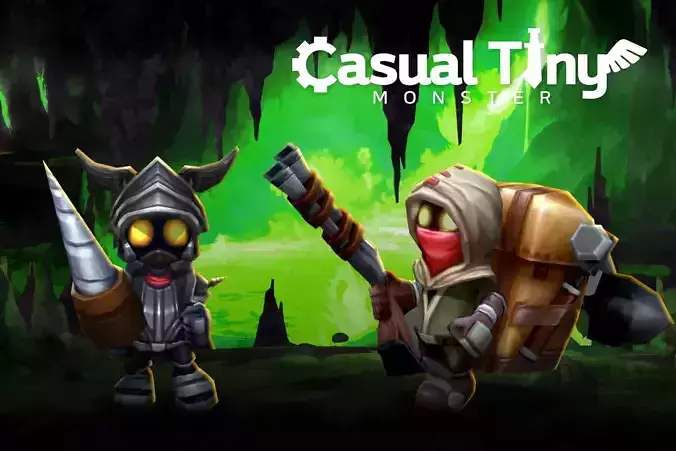 Casual Tiny Monster - Caveman Pack