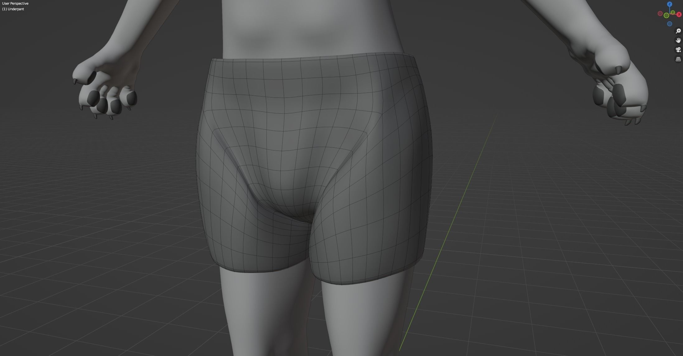 Apolo Anthro White Lion 3D model_68