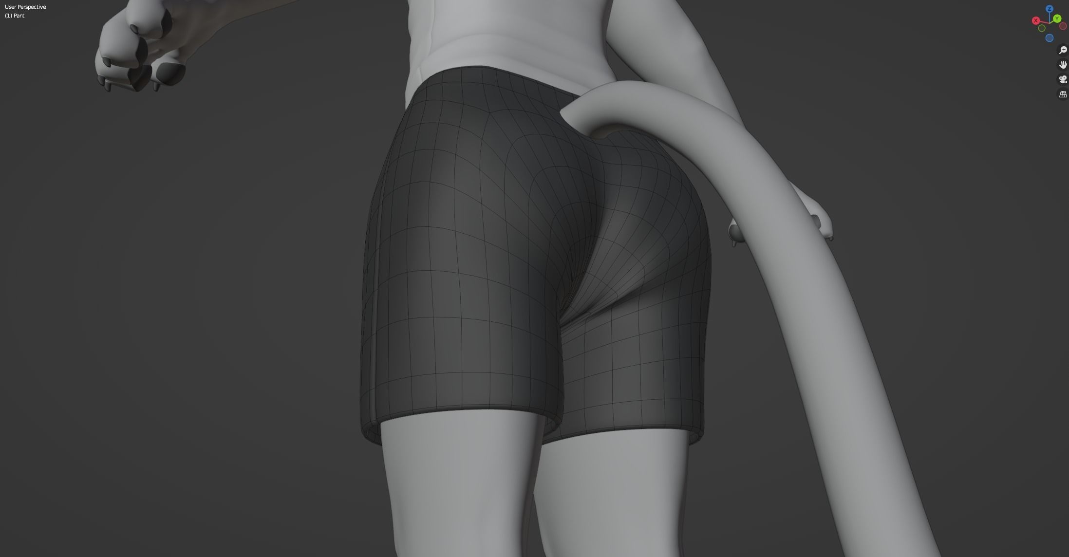 Apolo Anthro White Lion 3D model_71