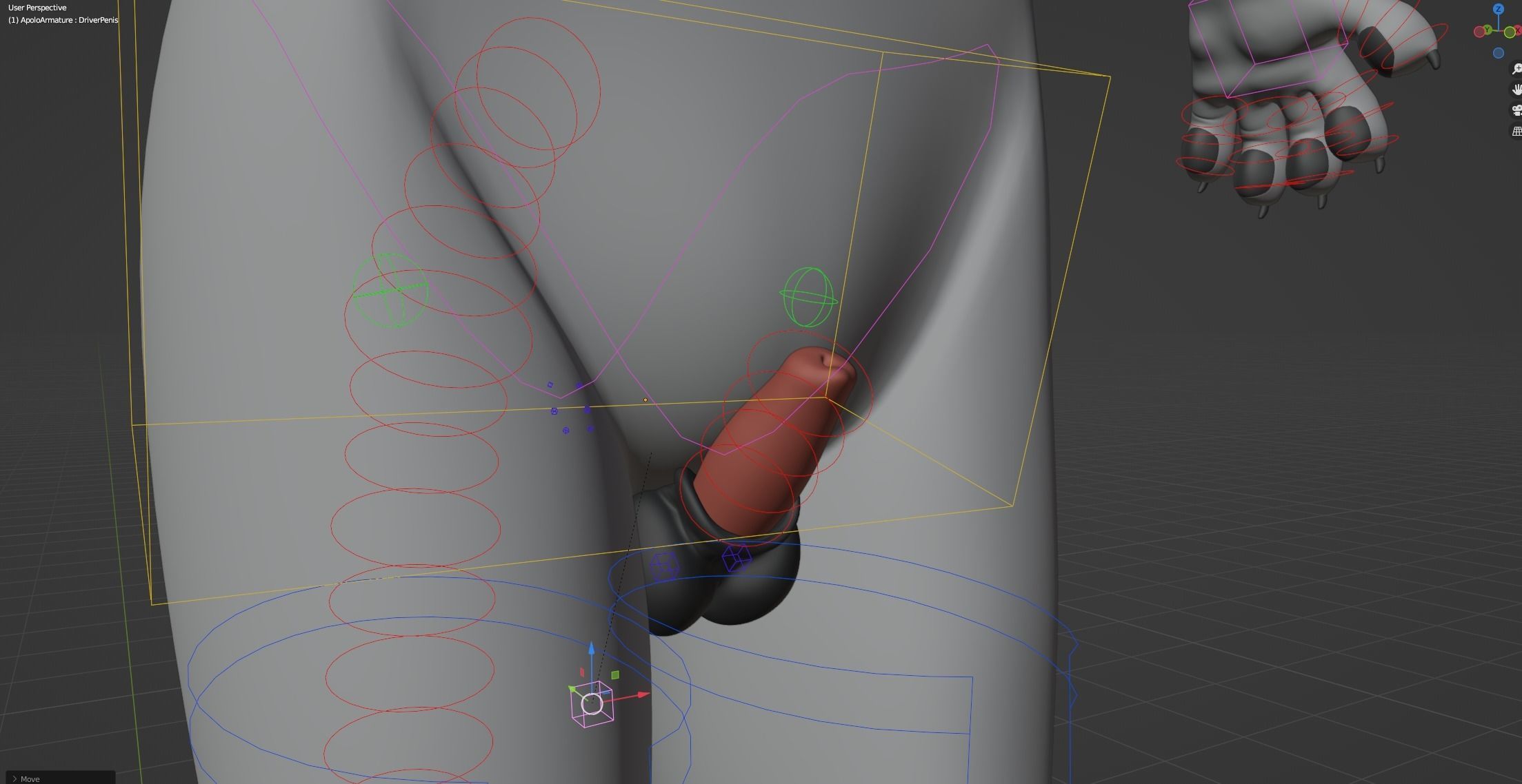 Apolo Anthro White Lion 3D model_41