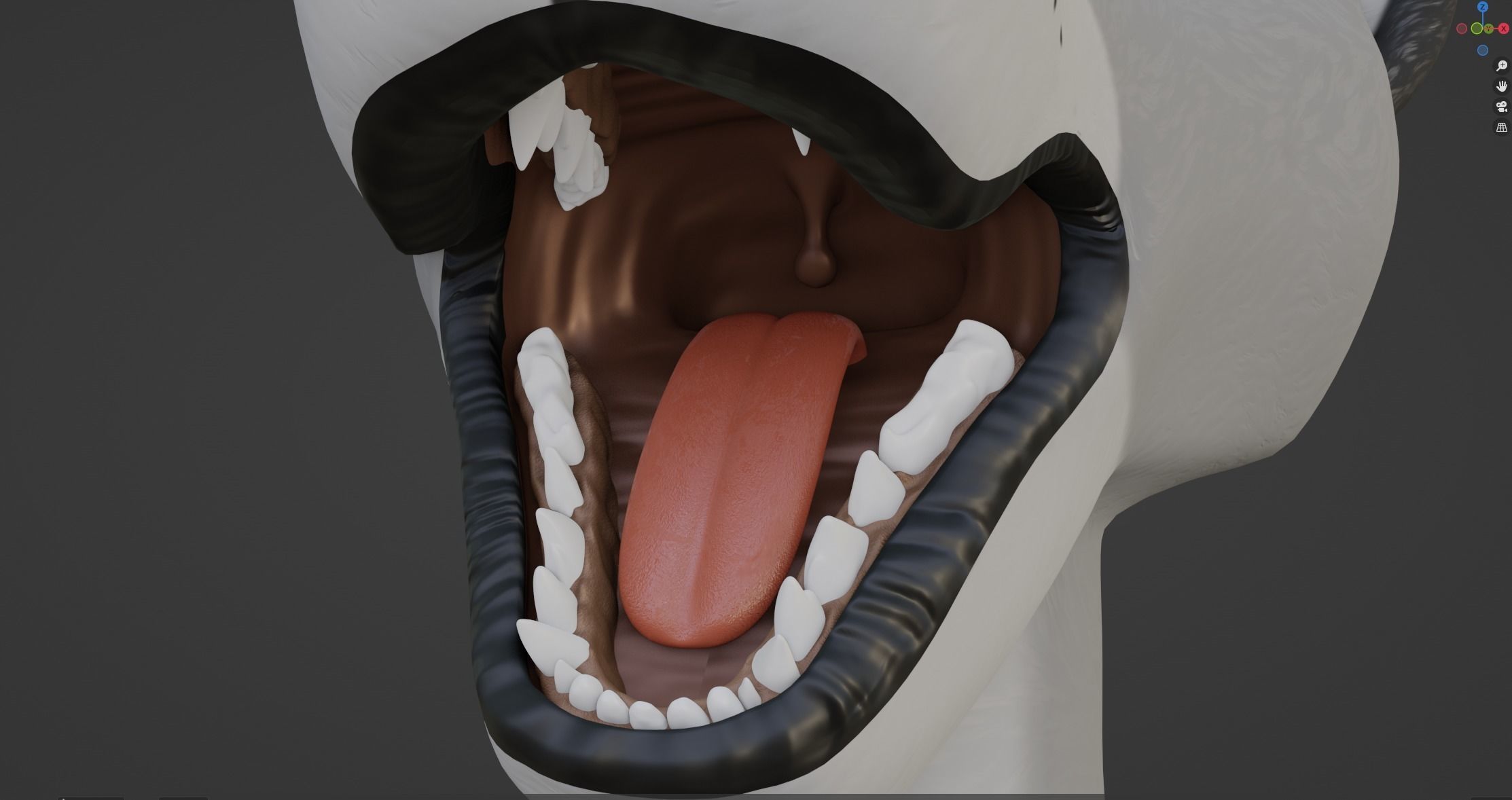 Apolo Anthro White Lion 3D model_86