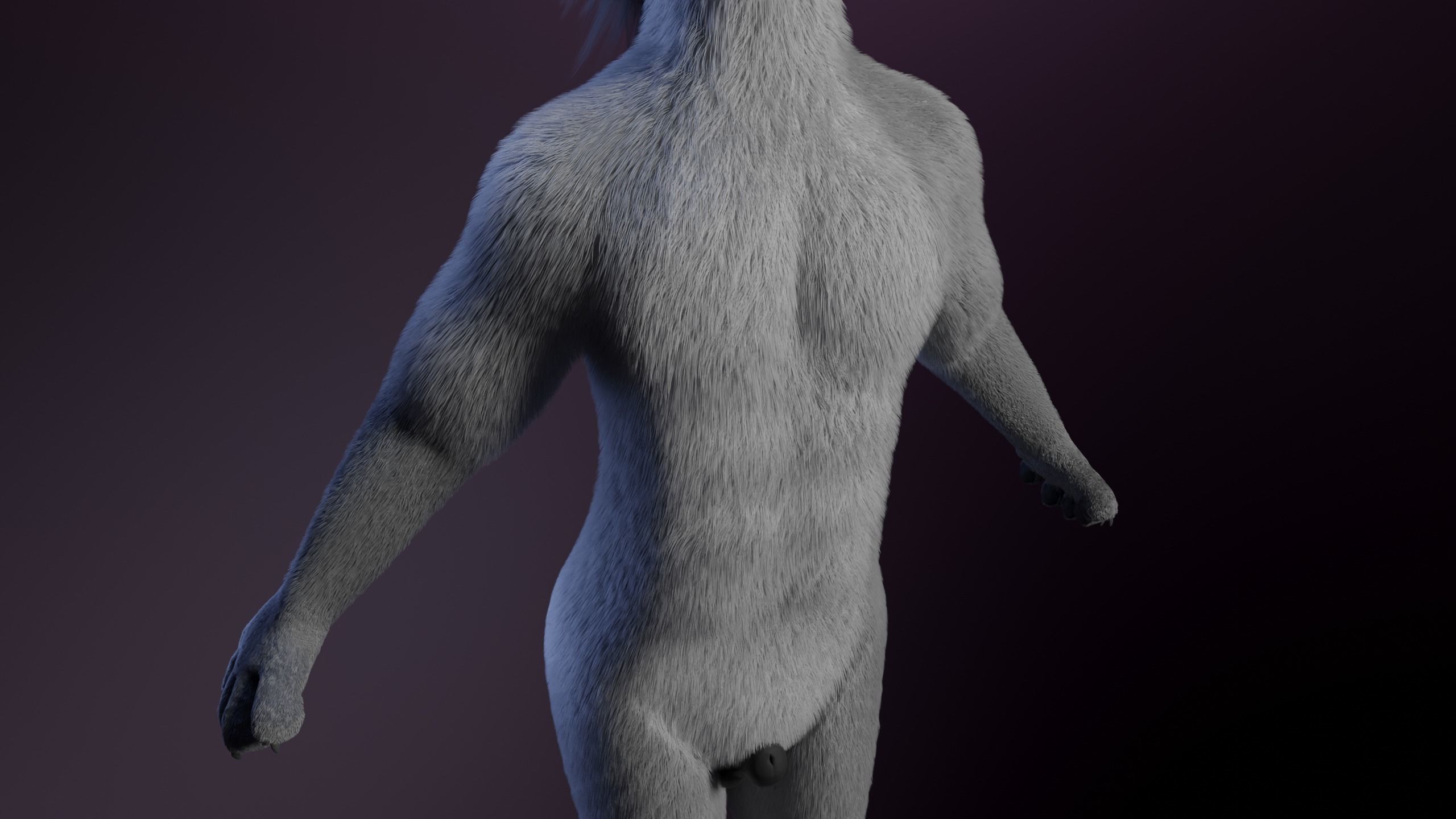 Apolo Anthro White Lion 3D model_6