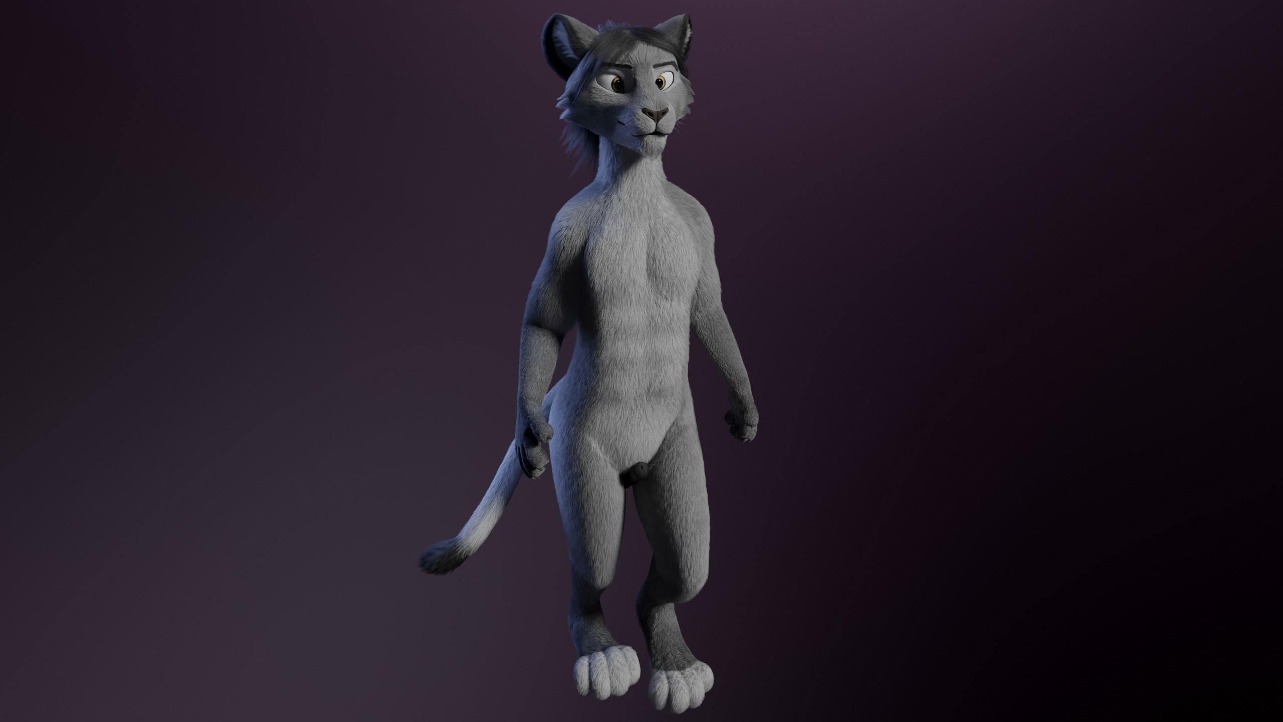 Apolo Anthro White Lion 3D model_18