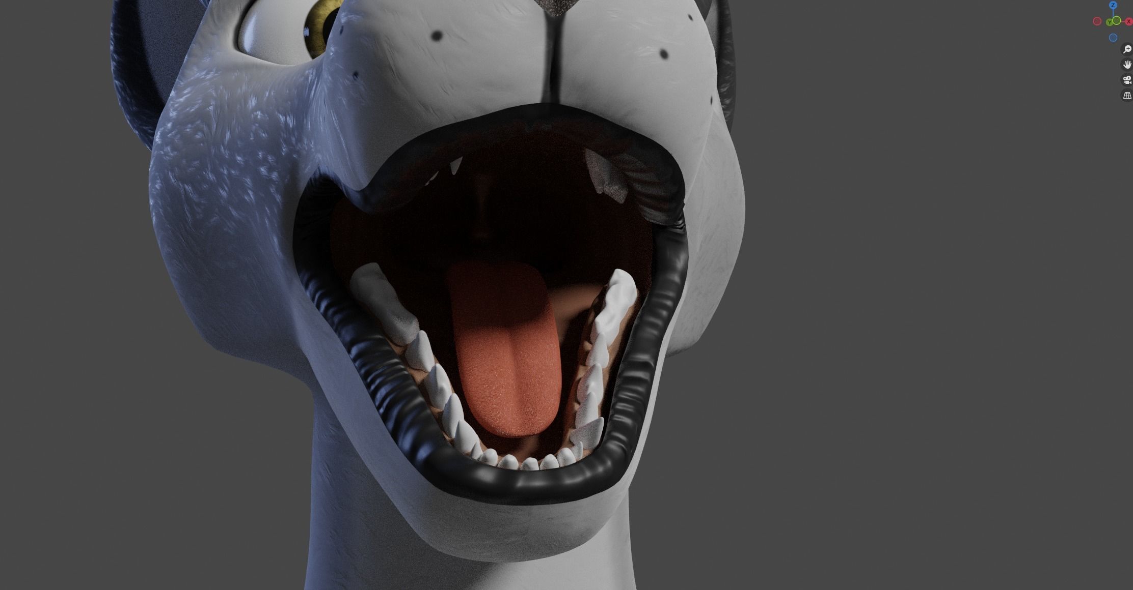 Apolo Anthro White Lion 3D model_85