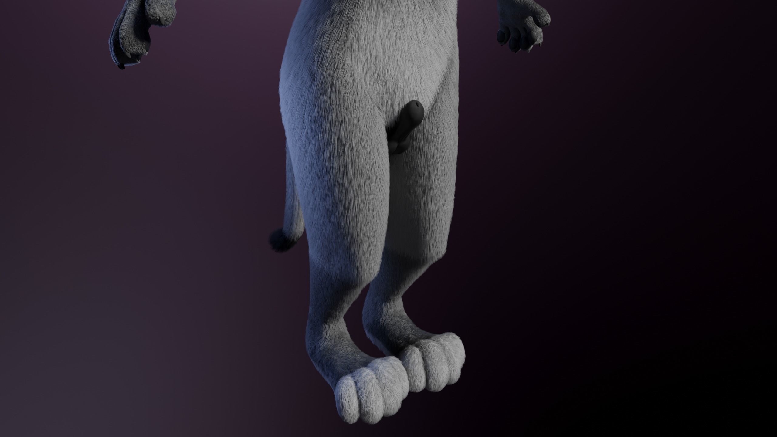 Apolo Anthro White Lion 3D model_8