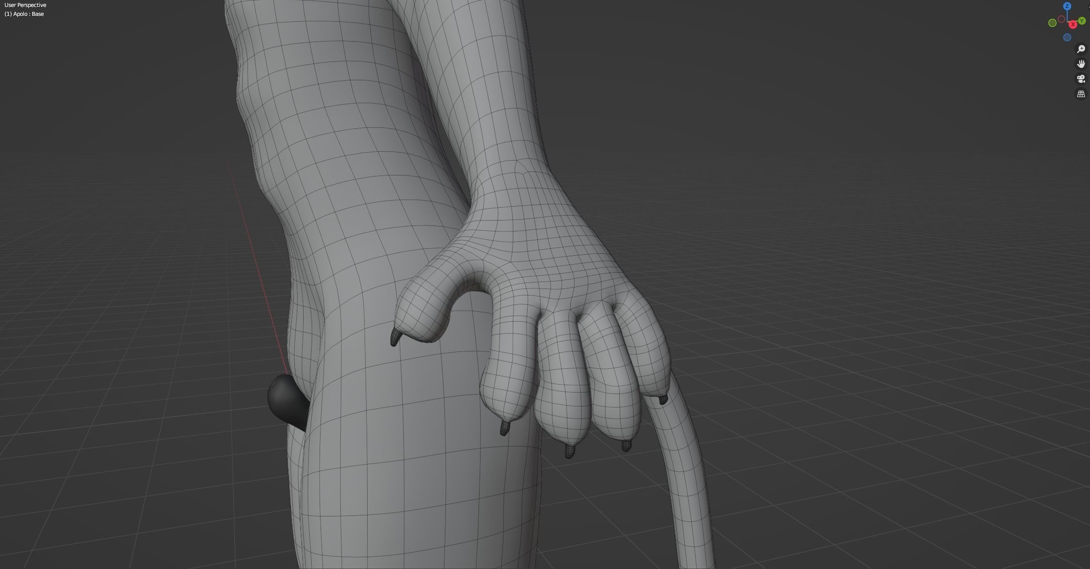 Apolo Anthro White Lion 3D model_61