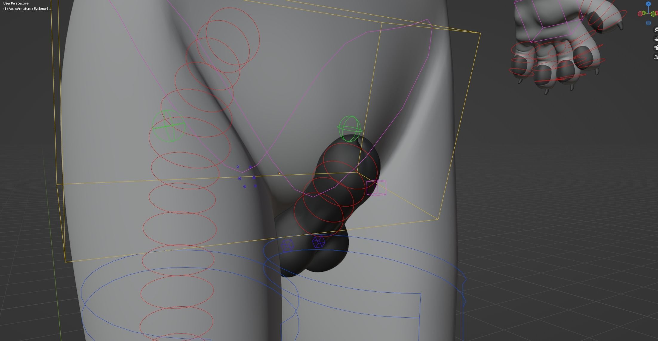 Apolo Anthro White Lion 3D model_40