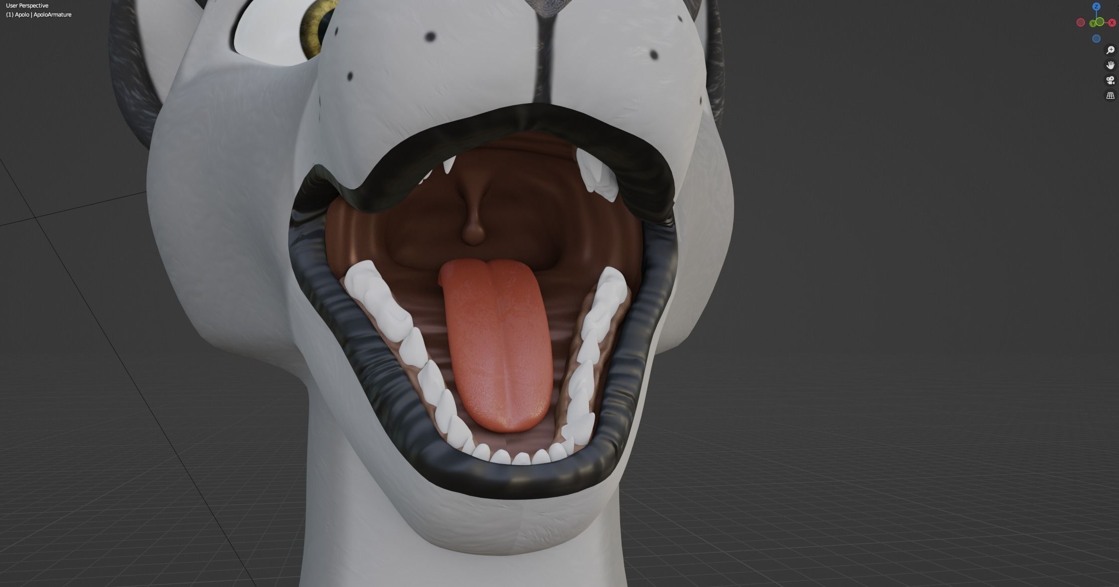 Apolo Anthro White Lion 3D model_84